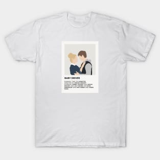 Baby Driver Minimalist Poster T-Shirt